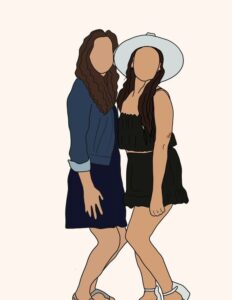 Memorable gift ideas for best friend - custom potraits